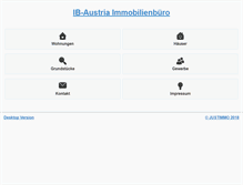 Tablet Screenshot of ibaustria.com
